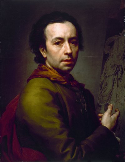 自画像 作： Anton Raphael Mengs